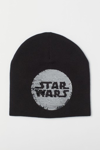 Zdjęcie oferty: H&M CZAPKA STAR WARS ODWRACANE CEKINY 104