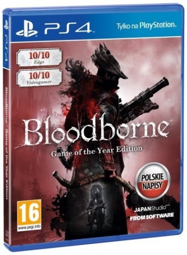 Zdjęcie oferty: BLOODBORNE GOTY GAME OF THE YEAR PL PS4