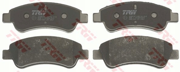 DISCS PADS TRW FRONT - CITROEN XSARA 266MM photo 3 - milautoparts-fr.ukrlive.com