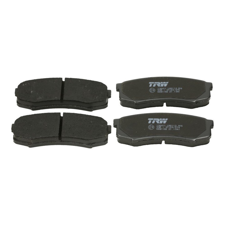 PADS BRAKE TRW TOYOTA FJ CRUISER REAR photo 2 - milautoparts-fr.ukrlive.com