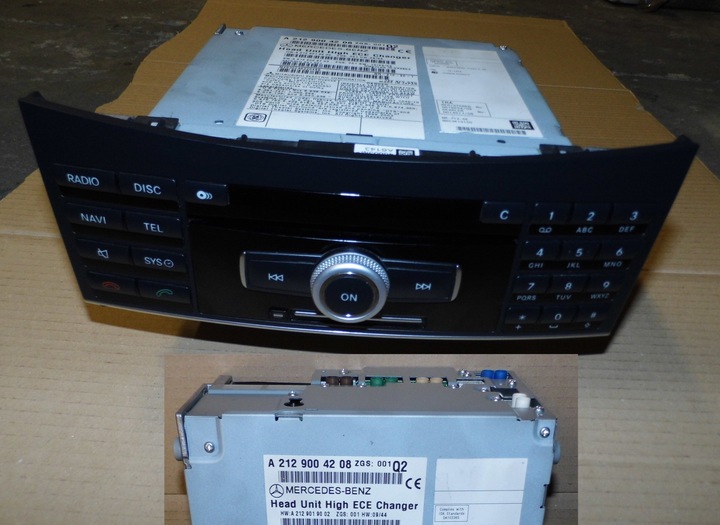 MERCEDES W212 W207 COMAND NAVIGATION A2129004208 HARMAN KARDON photo 1 - milautoparts-fr.ukrlive.com