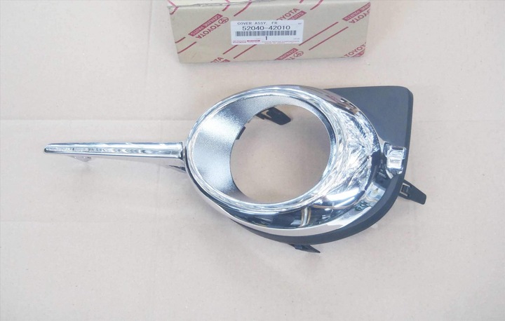 RAV4 10-12 DÉFLECTEUR PROTECTION CHROME HALOGÈNE PARE-CHOCS L photo 2 - milautoparts-fr.ukrlive.com