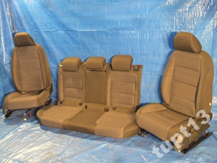 VW GOLF VI SEATS FRONT SOFA SET photo 3 - milautoparts-fr.ukrlive.com