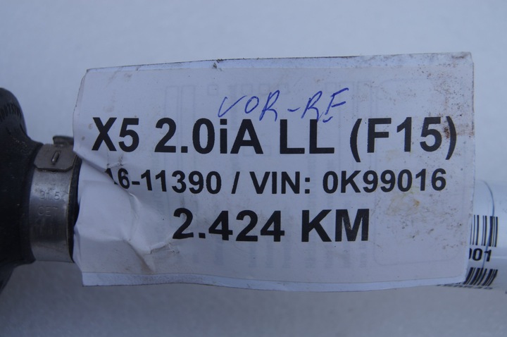 HALF-AXLE FRONT RIGHT BMW X5 F15 2.0I photo 5 - milautoparts-fr.ukrlive.com