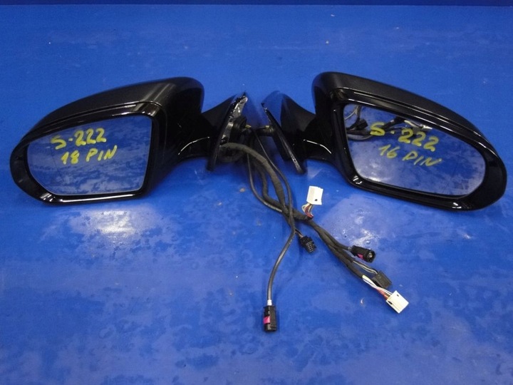 MERCEDES W222 MIRROR LEFT 18 RIGHT 16 FUL CAMERA photo 4 - milautoparts-fr.ukrlive.com