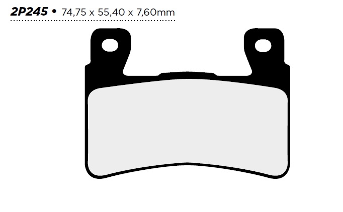 SABOTS DE FREIN NISSIN 245NS HONDA CBR954RR SC50 2002-2003 photo 5 - milautoparts-fr.ukrlive.com