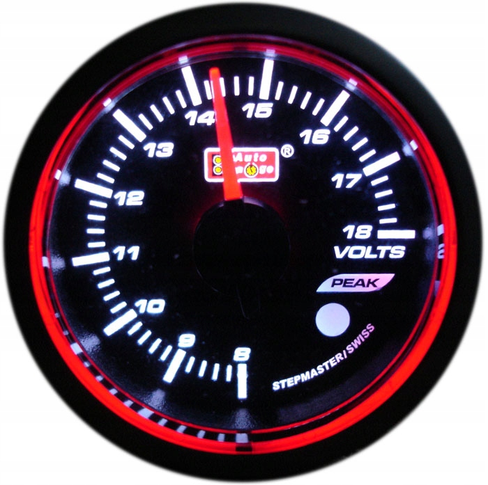 INDICATEUR VOLTMÈTRE 52MM WARNING