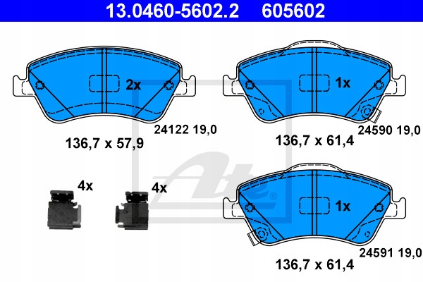 ATE 24.0126-0148.1 DISC BRAKE photo 3 - milautoparts-fr.ukrlive.com