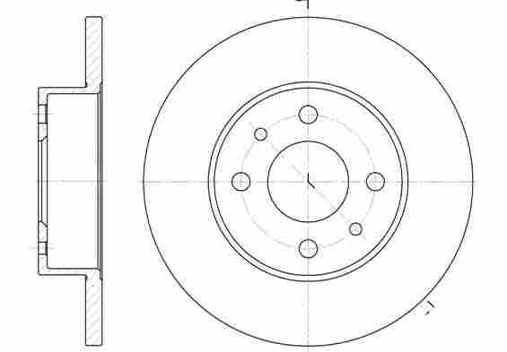 DISQUES RH FIAT 147 ALBEA DUNA UNO PANDA LANCIA Y10 photo 2 - milautoparts-fr.ukrlive.com