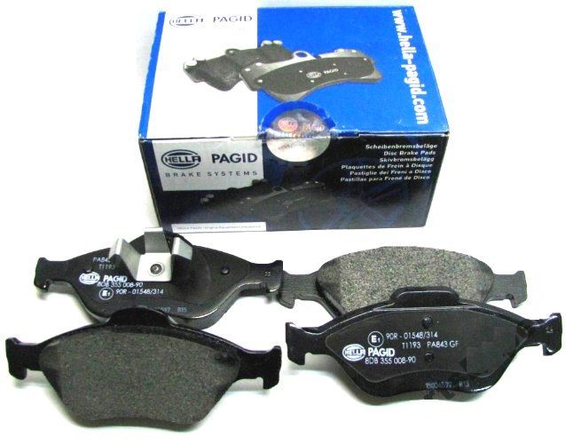 FORD FIESTA FUSION PADS BRAKE FRONT HELLA photo 1 - milautoparts-fr.ukrlive.com