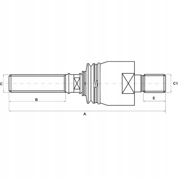 STABILIZER AXLE SWIVEL M24X1,5 M20X1,5 11359760 photo 4 - milautoparts-fr.ukrlive.com