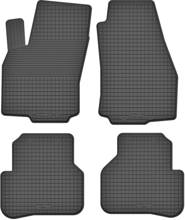 FIAT QUBO (OD 2009) MATS AUTOMOTIVE RUBBER photo 1 - milautoparts-fr.ukrlive.com