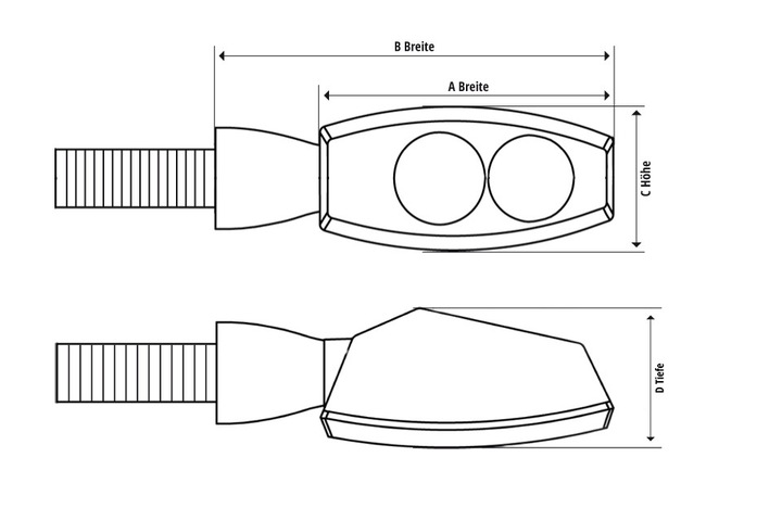 CLIGNOTANTS FAZER HORNET BANDIT Z750 Z800 Z1000