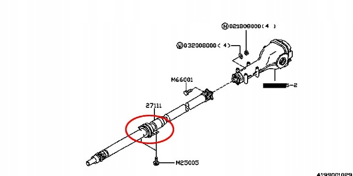 FEBEST SBCB-B13 LOZYSKO, CENTRALNE BEARING SHAFT PROPULSION photo 4 - milautoparts-fr.ukrlive.com