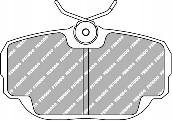 PADS FERODO RACING DS2500 FRONT BMW 3 E30 photo 2 - milautoparts-fr.ukrlive.com