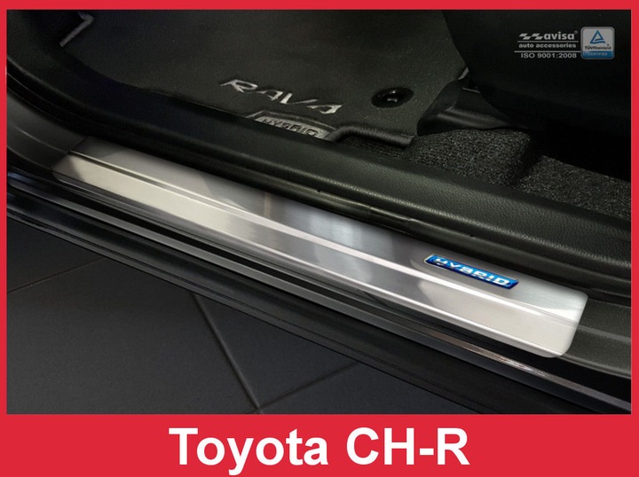 TOYOTA RAV4 IV 2016- CACHES MOLDING SUR LES SEUILS 4 D'UNE PIÈCES photo 2 - milautoparts-fr.ukrlive.com