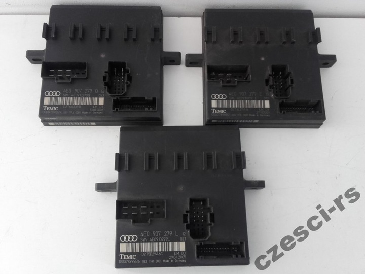 MODULE DE CONFORT AUDI A8 D3 4E0907279Q 4E0910279Q photo 4 - milautoparts-fr.ukrlive.com