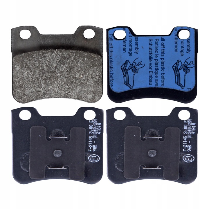 FEBI BILSTEIN PADS BRAKES CITROEN SAXO 96-04 photo 7 - milautoparts-fr.ukrlive.com