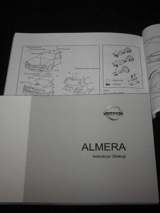 NISSAN ALMERA N16 INSTRUCTION DE SERVICE 2000-2006 PL photo 1 - milautoparts-fr.ukrlive.com