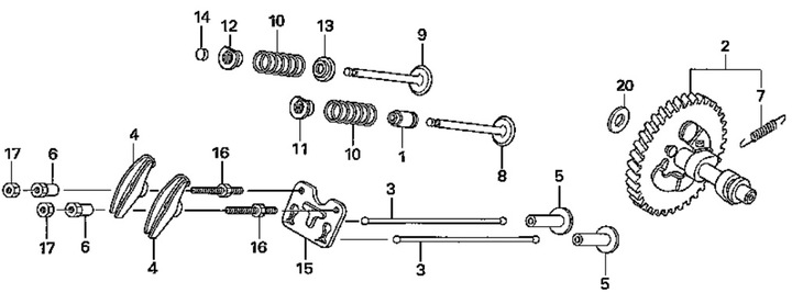 HONDA GX PIN LEVER VALVES 90012-ZE0-010 photo 2 - milautoparts-fr.ukrlive.com