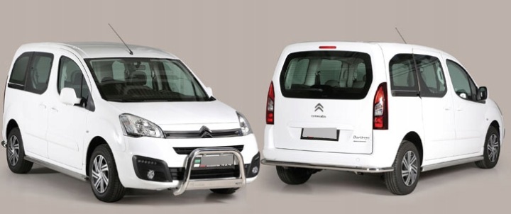 CITROEN BERLINGO 2015-2018 CANALISATIONS HOMOLOGATION EUROPE ACIER INOXYDABLE