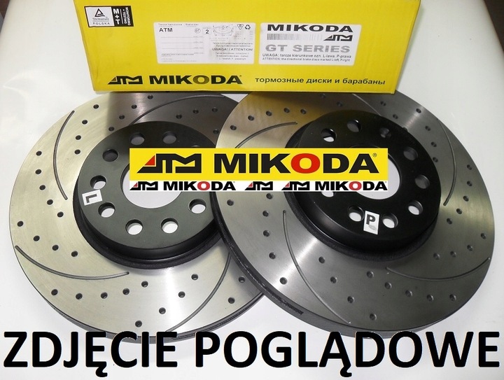 DISCS MIKODA 0363 GT PADS ALFA ROMEO 166 REAR photo 4 - milautoparts-fr.ukrlive.com