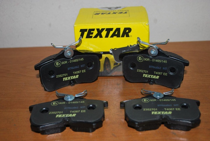 PADS BRAKE HONDA REAR ACCORD 98- TEXTAR photo 6 - milautoparts-fr.ukrlive.com