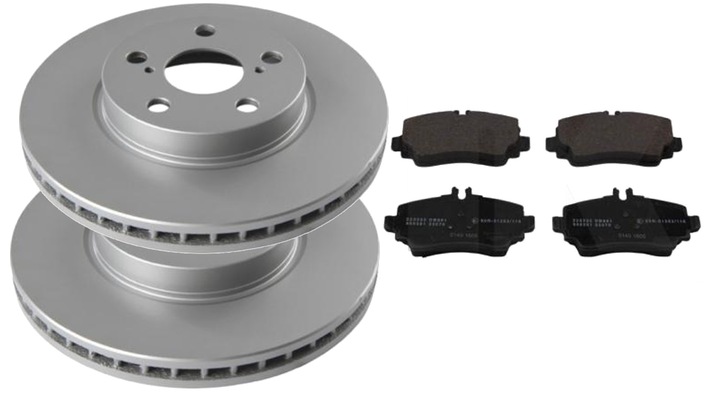 DISCS DELPHI PADS FRONT MERCEDES A- CLASS W168 photo 2 - milautoparts-fr.ukrlive.com