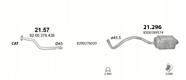 POLMOSTROW 21.296 ALUMINIUM SILENCER END photo 6 - milautoparts-fr.ukrlive.com