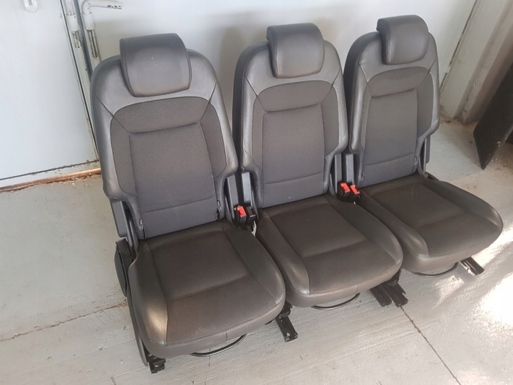 FORD S-MAX MK1 GALAXY MK3 SEATS II ROW HALF-LEATHER photo 2 - milautoparts-fr.ukrlive.com