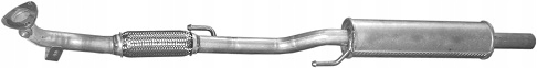 TUBE SILENCER VW VOLKSWAGEN POLO IV FACELIFT 1.2 PETROL photo 1 - milautoparts-fr.ukrlive.com