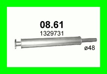 SILENCER CENTRAL FORD FOCUS VOLVO 08.61 photo 2 - milautoparts-fr.ukrlive.com