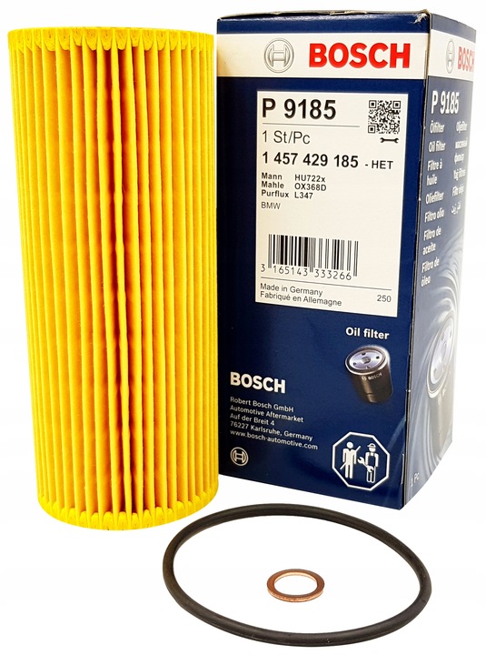 BMW E46 E90 318D 320D 320TD FILTER OILS BOSCH photo 2 - milautoparts-fr.ukrlive.com