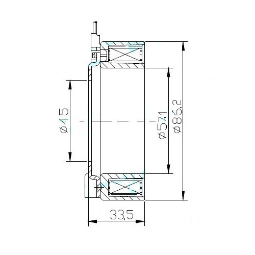 2210004 BOBINE DU CLIMATISEUR TRSE07 HONDA CIVIC CR-V photo 4 - milautoparts-fr.ukrlive.com