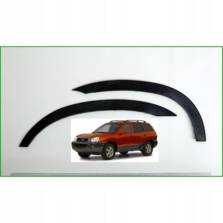 TRIMS ON WING MUDGUARDS HYUNDAI SANTA FE 00-06 photo 7 - milautoparts-fr.ukrlive.com