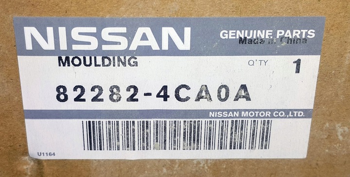 FACING, PANEL WATER-REPELLANT NISSAN X-TRAIL 822824CA0A photo 3 - milautoparts-fr.ukrlive.com