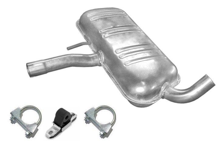 VW PASSAT B3/B4 1.8 2.0 2.8 (1988-1993) SEDAN + UNIVERSAL SILENCER CENTRAL photo 1 - milautoparts-fr.ukrlive.com