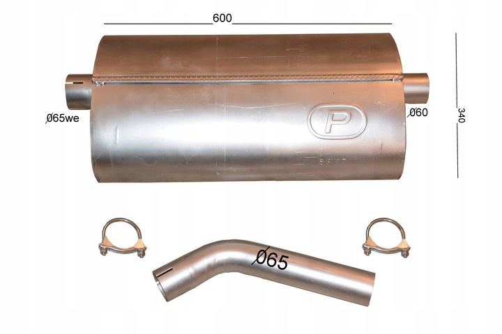 IVECO EUROCARGO 3.9 SILENCER CENTRAL TUBE photo 1 - milautoparts-fr.ukrlive.com