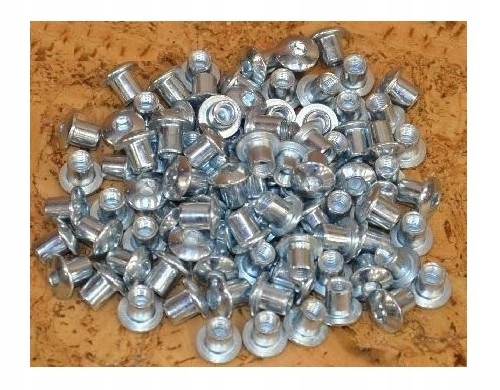 ÉCROU ERICSONA KULISTA M6 X 10 MM OCYNKOWANA VIS 10 PIÈCES