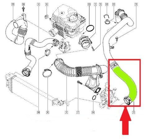 FIL TURBO DE RADIATEUR OPEL MOVANO B 2.3 CDTI photo 6 - milautoparts-fr.ukrlive.com