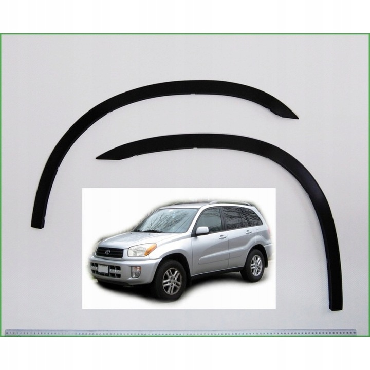 TRIMS ON WING MUDGUARDS TOYOTA RAV4 00-05 photo 7 - milautoparts-fr.ukrlive.com