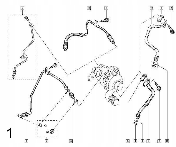 ELRING SEALS TURBINE RENAULT LAGUNA II 1.9 DCI photo 8 - milautoparts-fr.ukrlive.com