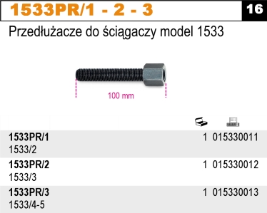 BETA RALLONGE POUR SCIAGACZY 1533 1533PR/3 photo 2 - milautoparts-fr.ukrlive.com