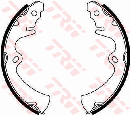 TRW BRAKE SHOES MAZDA 323 I MK1 1977-86 photo 1 - milautoparts-fr.ukrlive.com