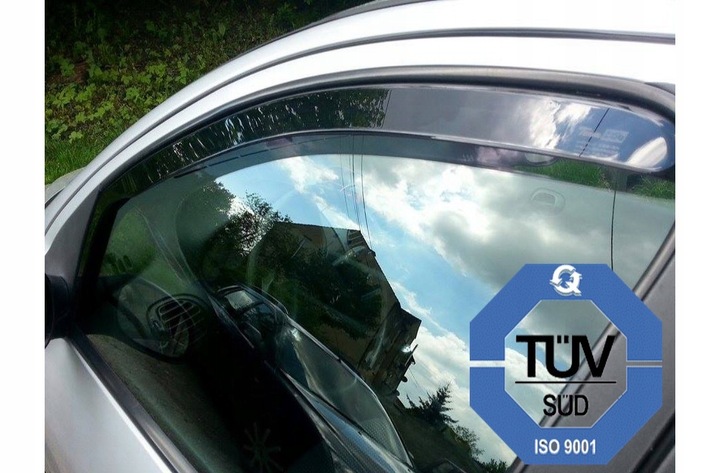 VW PASSAT 1988-1996 B3,B4 UNIVERSAL SIDE-WINDOW DEFLECTORS DOOR photo 6 - milautoparts-fr.ukrlive.com