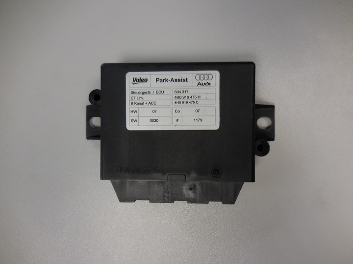 AUDI A6 A7 A8 MODULE PARKTRONIC 4H0919475H photo 1 - milautoparts-fr.ukrlive.com