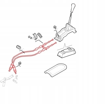 TUYAU CABLES CHANGEMENT DE VITESSES DE TRANSMISSION ALFA ROMEO 147 NOUVEAU AVEC photo 2 - milautoparts-fr.ukrlive.com