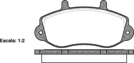 SABOTS DE FREIN AVANT OPEL MOVANO RENAULT MASTER TRAFIC II photo 2 - milautoparts-fr.ukrlive.com