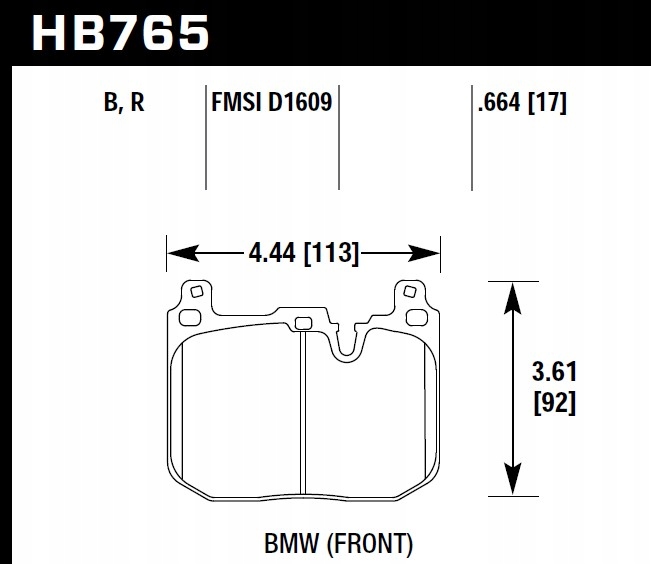 HAWK HPS 5.0 AVANT BMW M2 F87 M3 F80 M4 F82 I8 photo 3 - milautoparts-fr.ukrlive.com