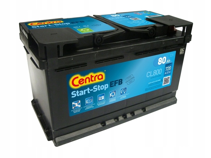 BATTERY CENTRA 80AH 720A 12V +P CL800 CL800 EFB START-STOP photo 1 - milautoparts-fr.ukrlive.com